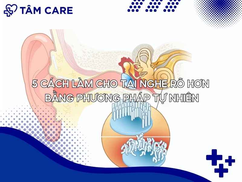 5 Cách làm cho tai nghe rõ hơn bằng phương pháp tự nhiên