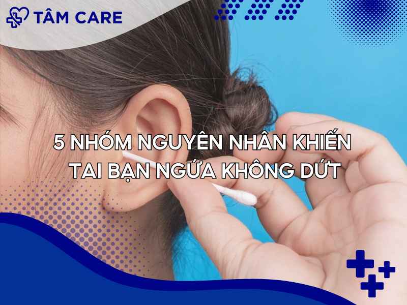 Tổng hợp các nguyên nhân làm cho ngứa tai thường xuyên