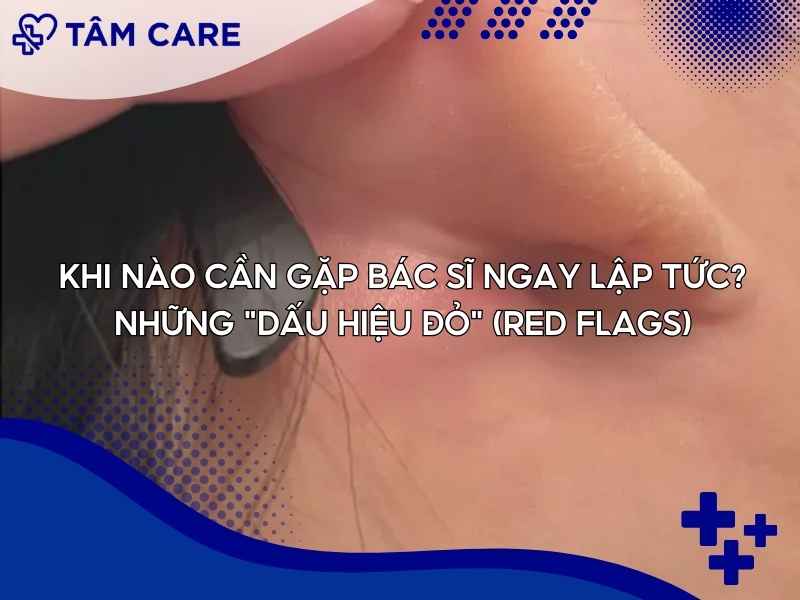 Khi nào cần gặp bác sĩ ngay lập tức? Những "Dấu hiệu đỏ" (Red Flags)