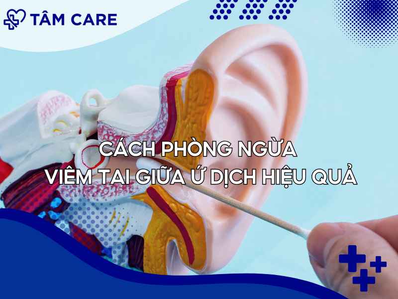 Các cách phòng ngừa viêm tai giữa ứ dịch hiệu quả